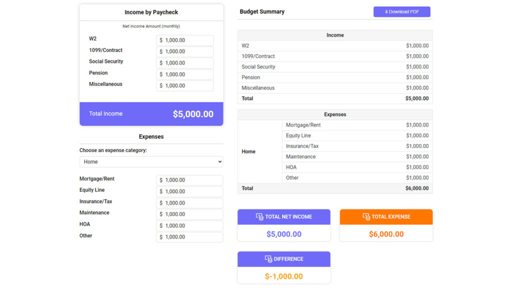 budget calculator preview-2